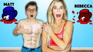 If You LOSE in Among Us You Have To REMOVE A LAYER OF CLOTHING Challenge - Zamfam Gaming