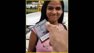 giving a condom to random girl in India | condom prank | Girl' Reaction☺️ #shorts #ytstudio