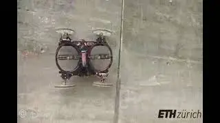A wall climbing drone