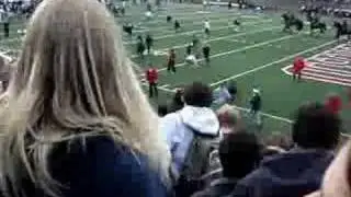 Yale Wins! Students Rush the Field!