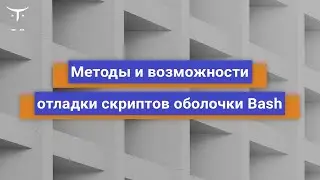 Методы и возможности отладки  скриптов оболочки Bash // Курс «Administrator Linux. Professional»
