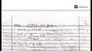 Numerical 25-30: Exam asked Important problem based on Magnetic Circuit