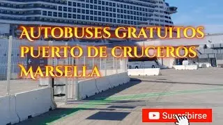 Autobuses gratuitos a Marsella desde el puerto de cruceros#viajes#cruceros