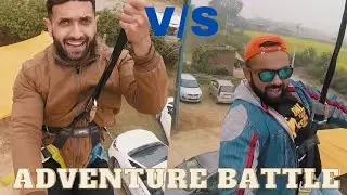 Adventure Team Battle Part 2 || Obstacle Course || Flying Elephant Adventure Park || Exp Giveaway 1
