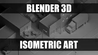 Blender 3D isometric Art