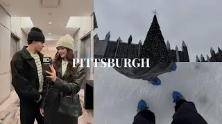 FIRST VLOG | Ice Skating in Pittsburgh