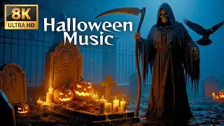 Halloween 2025 🎃 Haunted Pumpkin Village 👻 Relaxing Spooky Background Music for Calm Sleep Time
