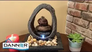 Halo Meditation Tabletop Fountain by Danner Home Collection