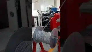 paper rope rewinding machine