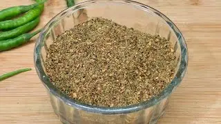 Homemade Green Chilli Powder | Sun Dried Chilli Powder | How To Make Green Chilli Powder At Home