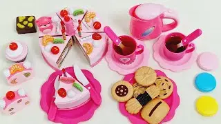 5 Minutes Satisfying Unboxing Miniature's Toy  Birthday Cake 🎂 And It's Accessories 🍪☕️🍮