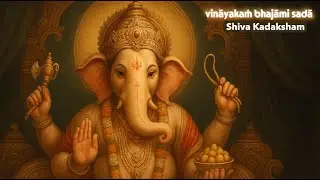 Vinayakam Bhajami Sada&ndash; The Radiant Lord of Beginnings #carnatic #bakthi #sanskrit #aimusic