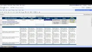 Spreadsheet Signup
