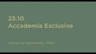 Partners for Sustainability - PNAT