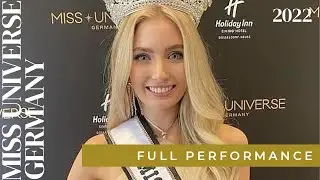 FULL PERFORMANCE | Miss Universe Germany 2022 | Soraya Kohlmann
