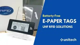 【RFID Solution】UHF Battery-Free E-Paper Tag