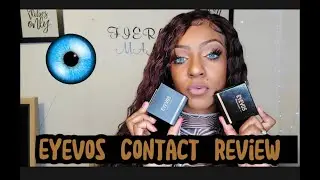 Amazing Colored Eye Contacts For Dark Eyes/Eyevos #reviewtime #eyevos