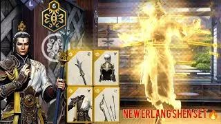 New Heavenly Law set lv1-6 showcase🔥||Erlang Shen set for 8th Anniversary||Shadow Fight 3 new set 