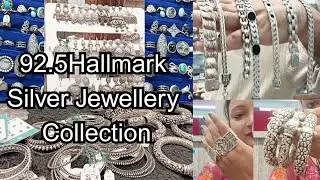 92.5Hallmark Silver Jewellery|| Fassionable Bala/ Ring / Earrings|| Nose Pin Start Only Rs180/