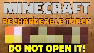 Не открывайте свой факел Minecraft.
