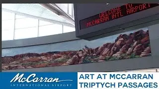 Art At McCarran - Triptych Passages
