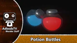 Potion Bottles | Blender 3D Sculpt