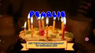 Happy Birthday PEARLIE   Happy Birthday Song   Birthday Wishes   Birthday Party
