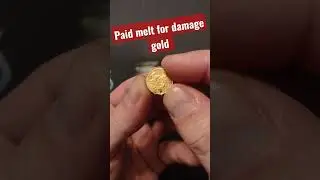 Damage gold coin would you buy it for melt price?