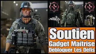 Battlefield 6 - Soutien D&eacute;bloquer D&eacute;fis, Gadgets, Ma&icirc;trise & Skin