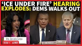 US Senate Meltdown: &lsquo;Won&rsquo;t Be Part Of This Charade&rsquo;: Dems Storm Out Of &lsquo;ICE Under Fire&rsquo; Hearing
