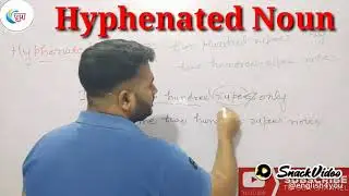 Hyphenated Noun #youtubeshorts