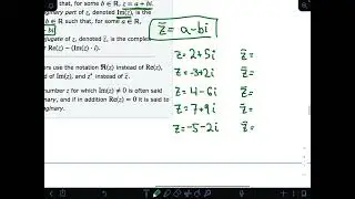Complex Number Field (ch 14 day 61 lesson)