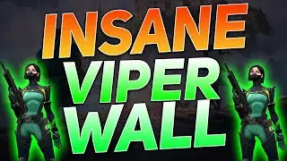 VALORANT How to do the INSANE Viper wall on Split