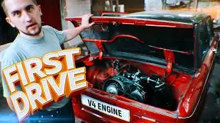 Got the car together | Project: The Half-V8 Engine Car | Part 7