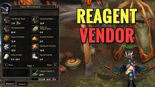Evergrove Reagent Vendor Location (WoW TBC)