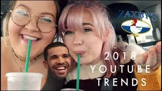 COMPLETING BIGGEST TRENDS OF 2018 || fakerachelfreeman