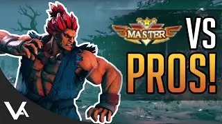SFV - VesperArcade VS The Pros! Wolfkrone, Chris G And Four Wude