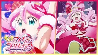 [1080p] Precure Idol Smiling Echo {Ver. Failed} (Cure Idol Attack)