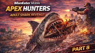 Now I&rsquo;m an Adult Shark&hellip; Apex Hunters Are After Me 😤🦈 | ManEater Mobile Gameplay &ndash; Part 8