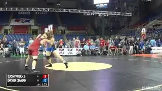 195 Champ. Round 3 - David Chadd (Wisconsin) vs. Cash Wilcke (Iowa)