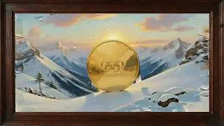 Winter Olympics Framed TV Art | Gold Medal Ambience with Classical Music🏅❄️🏔️