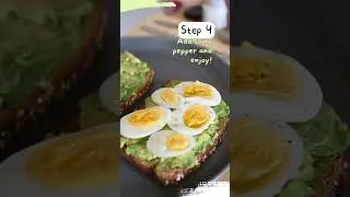 How to make avocado toast for weight loss? Avocado toast recipe🥑 #youtubeshorts #breakfastideas #wt