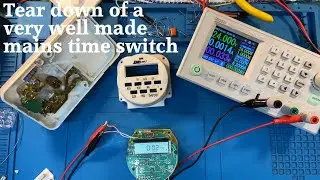 Tear down of a very well made mains time switch