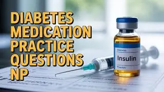 Diabetes Medication Practice Questions for Nurse Practitioners | Pharmacology Review