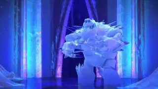 Frozen End of Credits Scene HD :  Marshmallow Snow Monster finds Elsa's Crown.