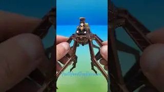 Wild Wild West. 🕷 🤠 #wildwildwest #tarantula #spider #robot #cowboy #burgerking #fftr #fastfood #fyp
