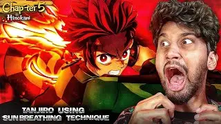 YEAH! Tanjiro Using HINOKAMI KAGURA | Demon Slayer:  fight scenes| @GamingEngineerOfficial 
