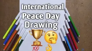 international peace day drawing/world peace day drawing/world peace day drawing easy