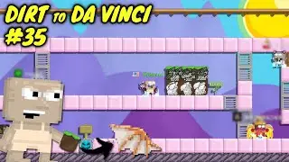 STARTING NEW PROJECT!! | Dirt to Da Vinci Wings #35 | Growtopia