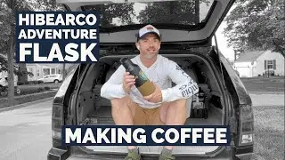 HibearCo Adventure Flask - Making Coffee